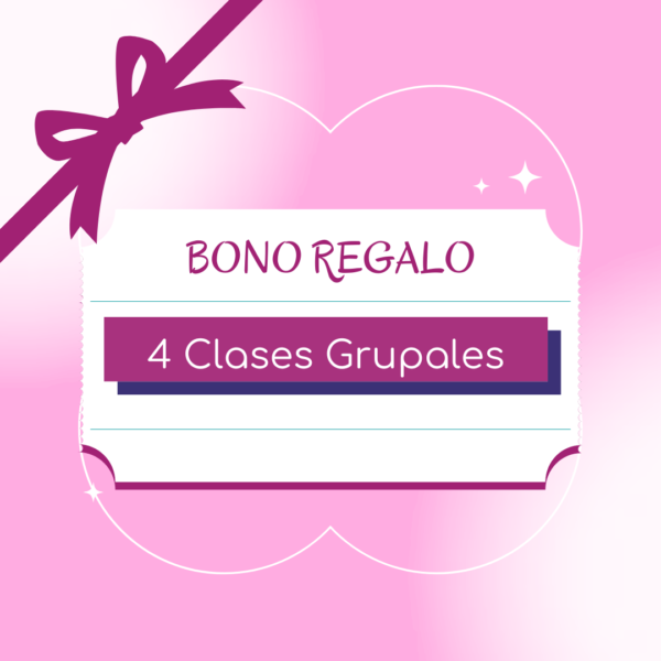 Tarjeta Regalo 4 Clases Grupales